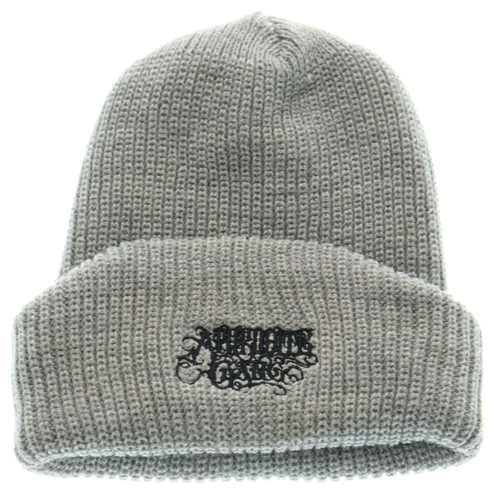 APHRODITEGANG BUDSPOOL ビーニー帽子 ブラック BUDSPOOL (バッズプール) APHRODITEGANG CLASSIC LOGO EMBROIDERY