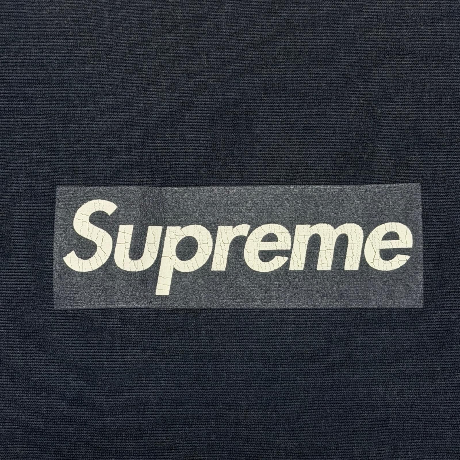 国内正規 未使用 Supreme 25SS Washed Box Logo Crewneck ウォッシュド 