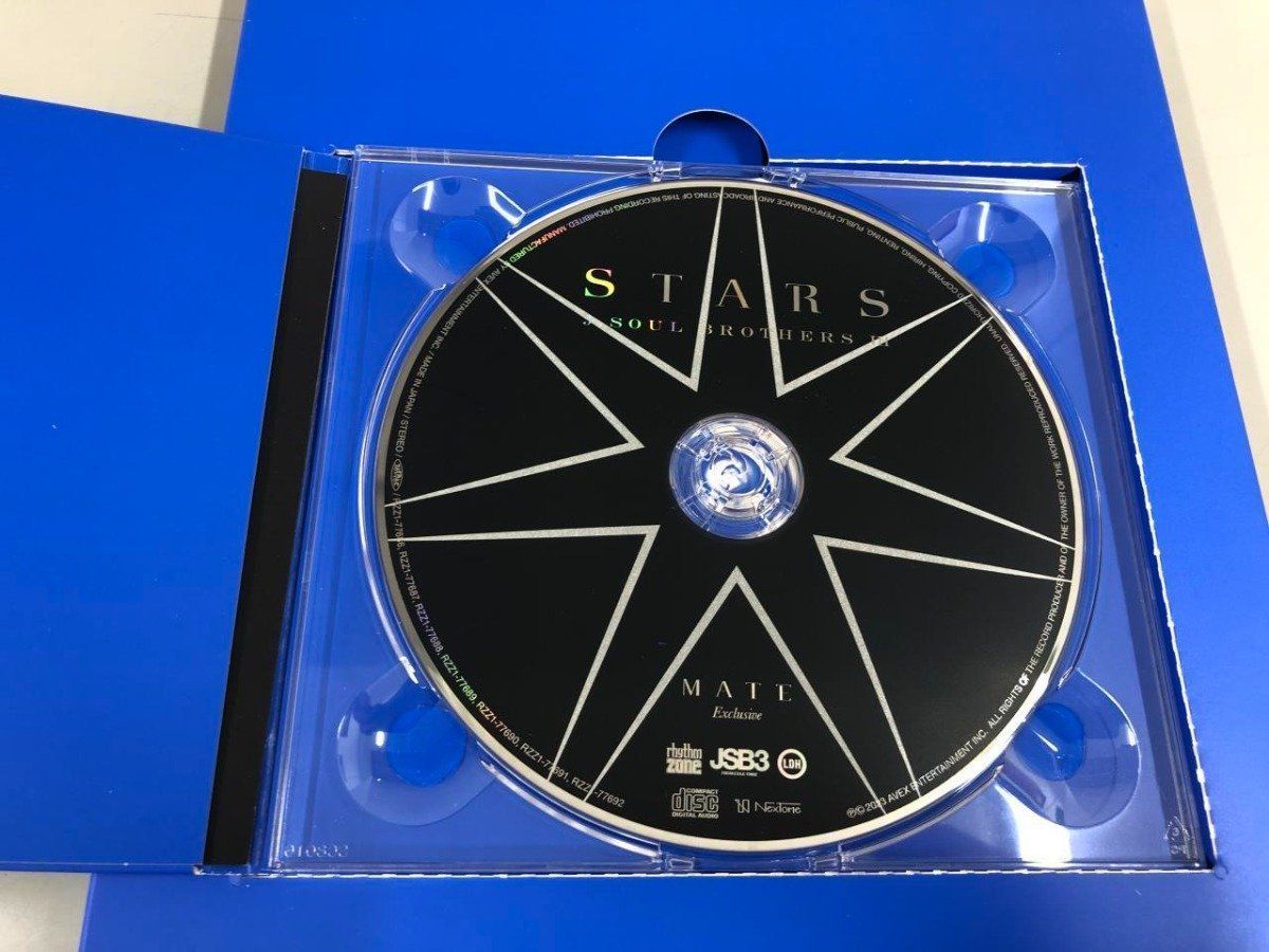 Y]CD 箱入り STARS 三代目 J SOUL BROTHERS Ⅲ OMI 登坂広臣 MATE盤