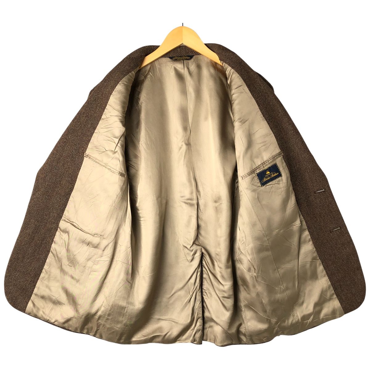 古着 ブルックスブラザーズ Brooks Brothers ヘリンボーン テーラード
