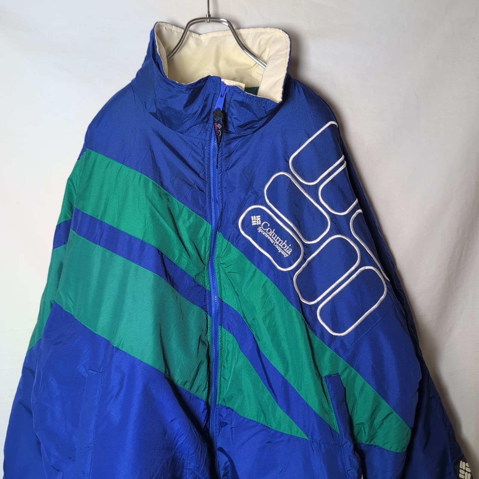 90s/Columbia/コロンビア】バデット ジャケット 中綿入り ナイロン 