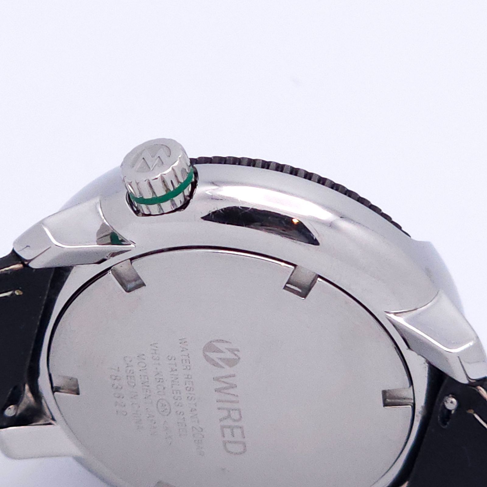 SEIKO セイコー ワイアード VH31-KBC0 ダイバー QZ 動作品 スイープ 