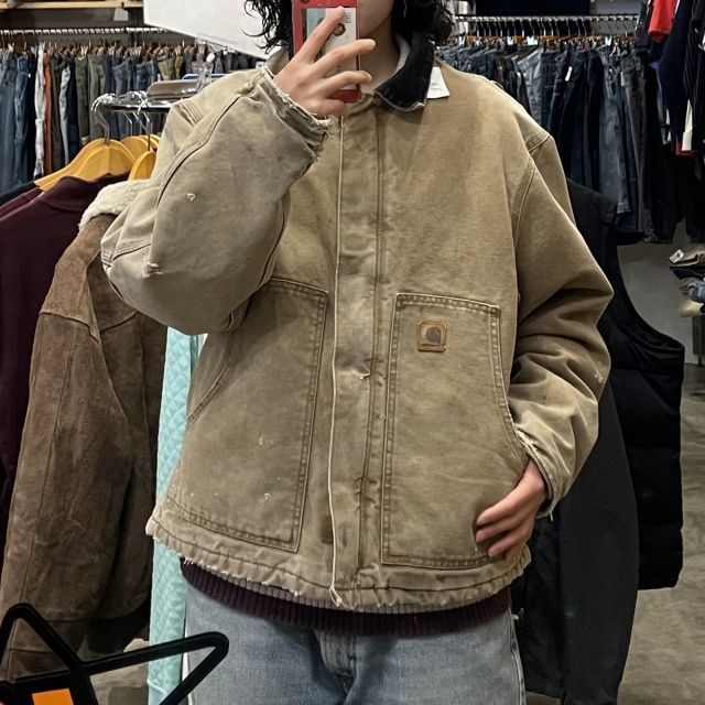 Carhartt/カーハート】トラディショナルジャケット 短丈 - メルカリ