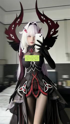 原神 ロノヴァ コスプレフルセット NOKIJP ロノヴァ ウィッグ 原神 コスプレ 耐熱ウィッグ サラサラ