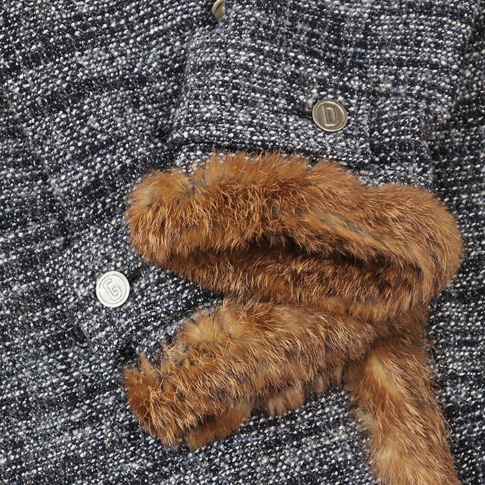 DOLCE&GABBANA ドルチェアンドガッバーナ ロングコート ツイード