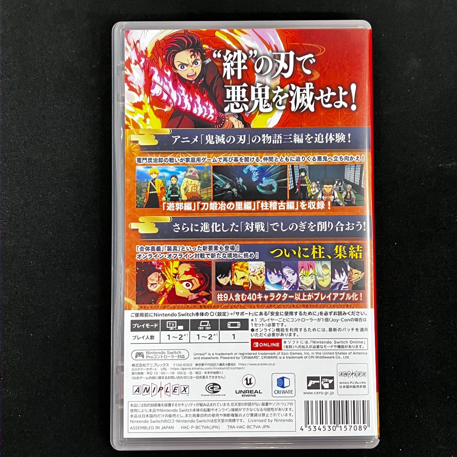 中古 Switch 鬼滅の刃 ヒノカミ血風譚2 - メルカリ
