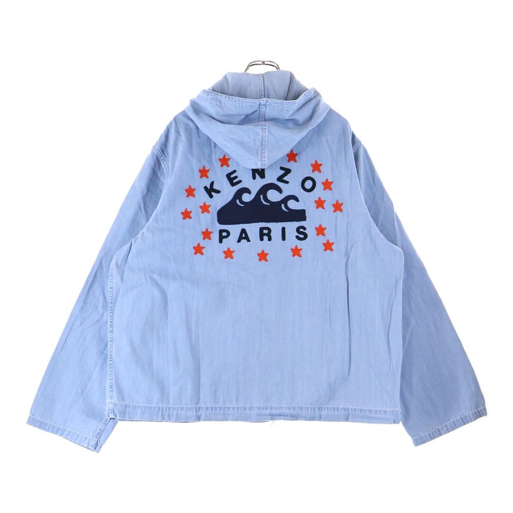 KENZO (ケンゾー) 23SS SAILOR DENIM 卸売 PARKA セイラーデニム