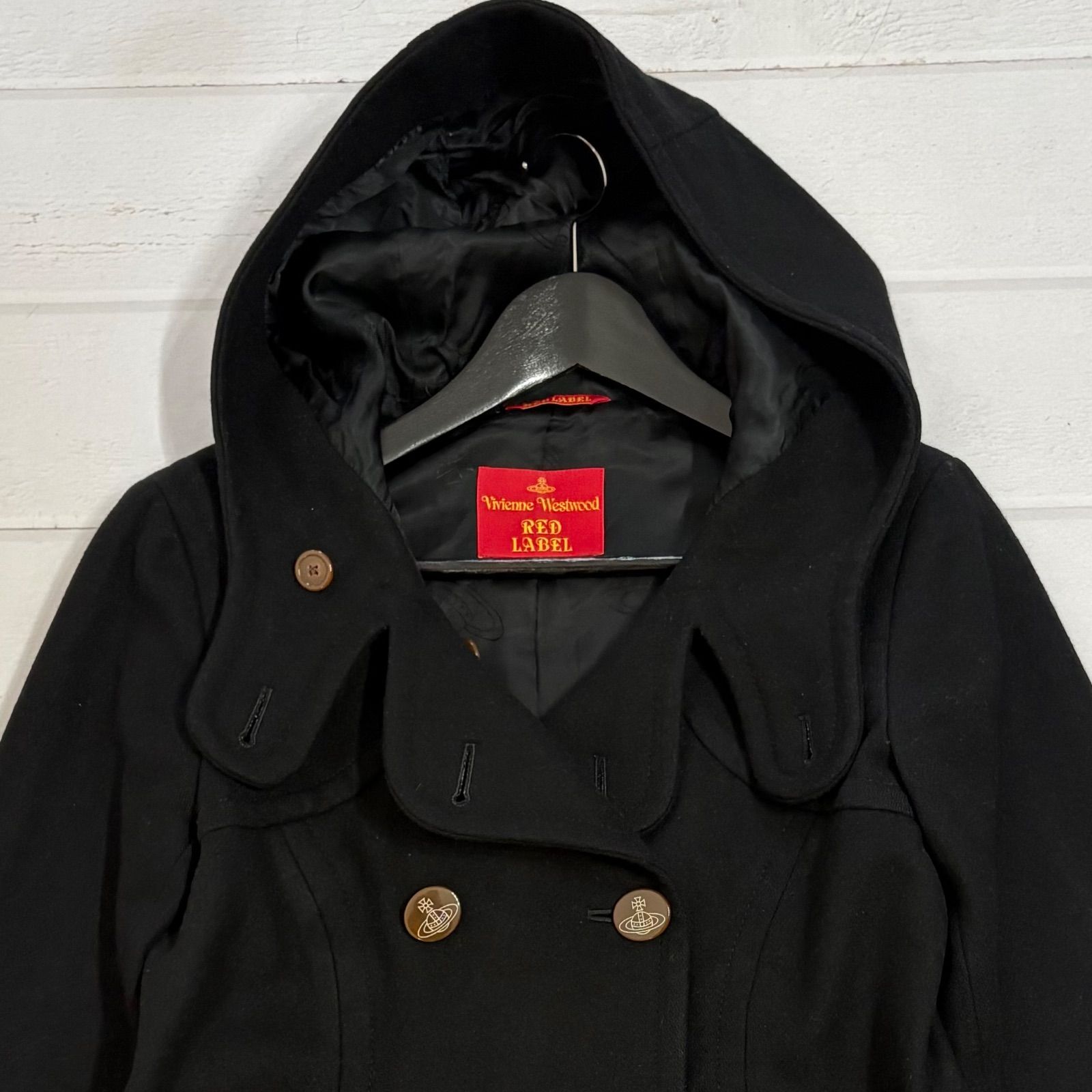 Vivienne Westwood ヴィヴィアンウエストウッド ウール フーデッド 