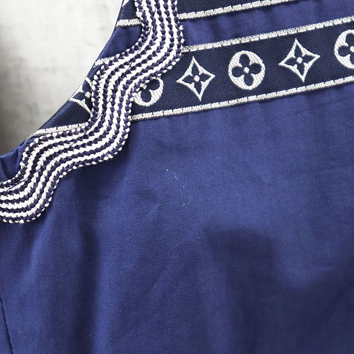 美品】LOUIS VUITTON ルイ・ヴィトン ワンピース ティアード 2024AW LV  