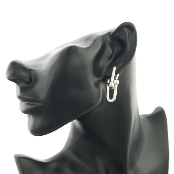 ティファニー ピアス ハードウェア リンク ラージ シルバー925 #185178