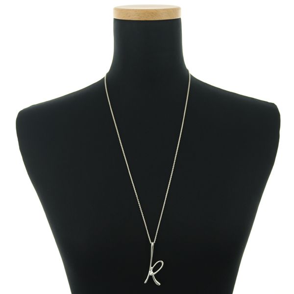 ティファニー ネックレス アルファベットレター イニシャル K XL