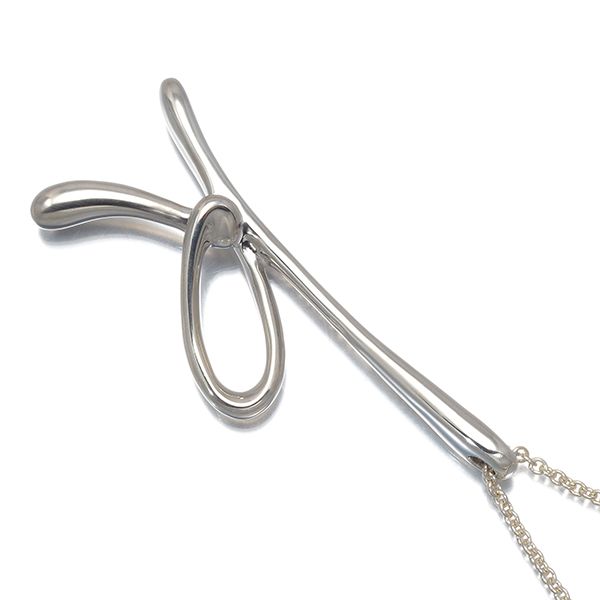 ティファニー ネックレス アルファベットレター イニシャル K XL