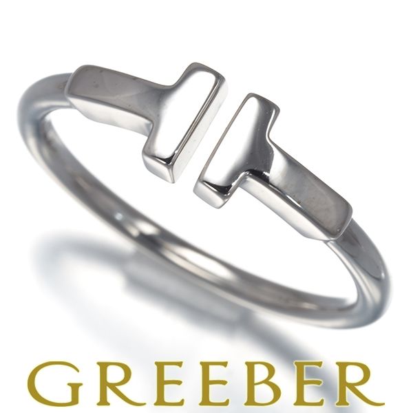 ティファニー リング Tワイヤー 13号 K18WG #185190 - メルカリ