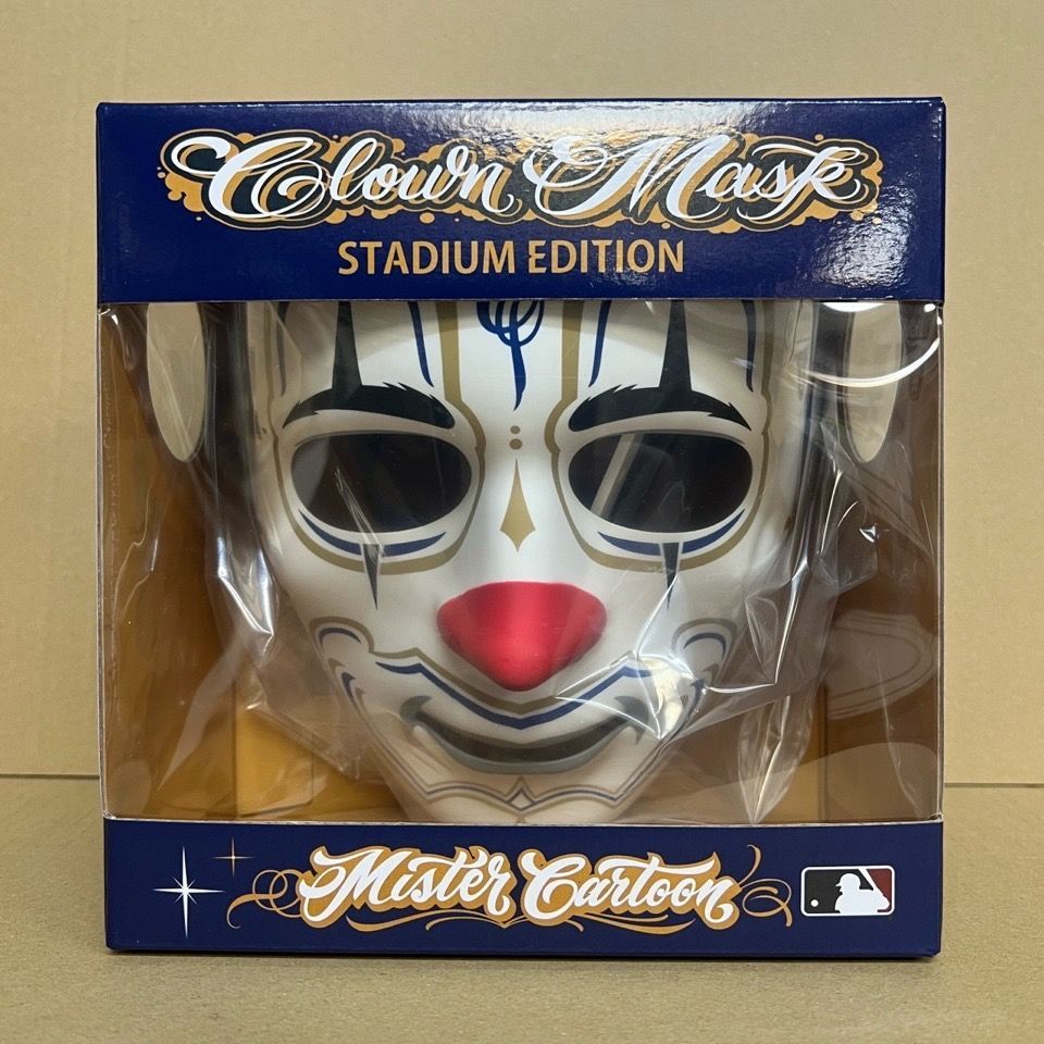 スポーツ選手 MR.CARTOON CLOWN MASK LOSANGELES DODGERS Mr Cartoon