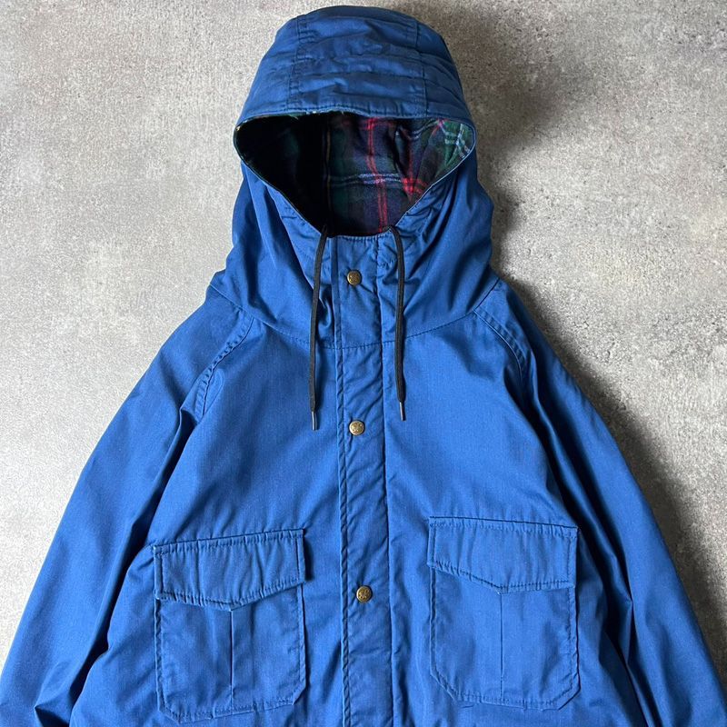 80s 90s 黒タグ Eddie Bauer ライナー付き マウンテン パーカー 