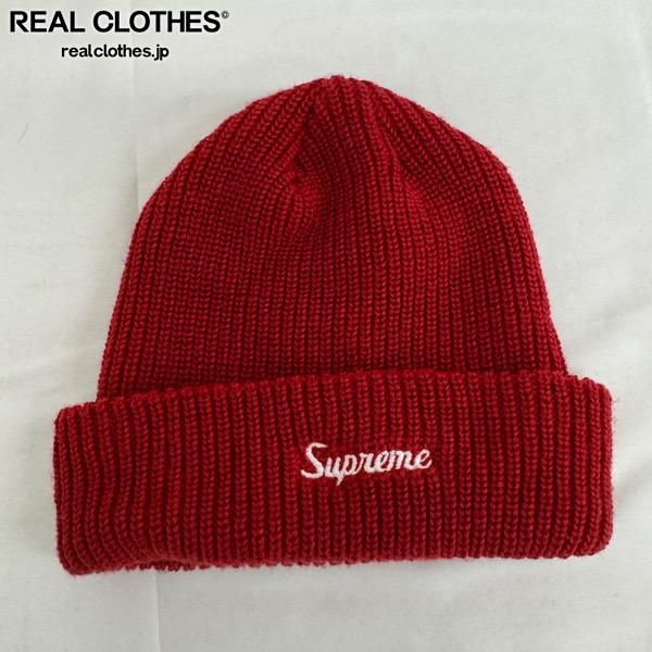 Supreme ルーズゲージビーニー レッド Supreme/シュプリーム Loose Gauge Beanie/ルーズゲージ ビーニー