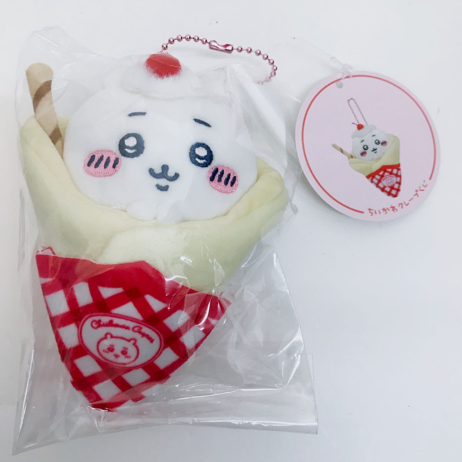 新品未開封☆ちいかわ　クレープになっちゃった‼︎ クレープくじ　C.D.E賞☆ 広店】ちいかわ クレープになっちゃった!!マスコット クレープくじ C賞