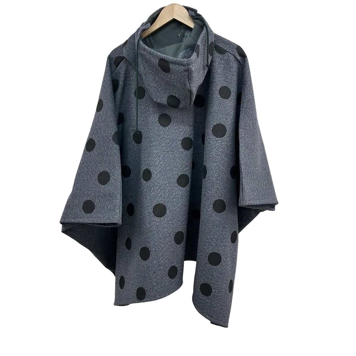 SOU・SOU(ソウソウ) ポンチョ メンズ美品 ブルー×黒 - メルカリ