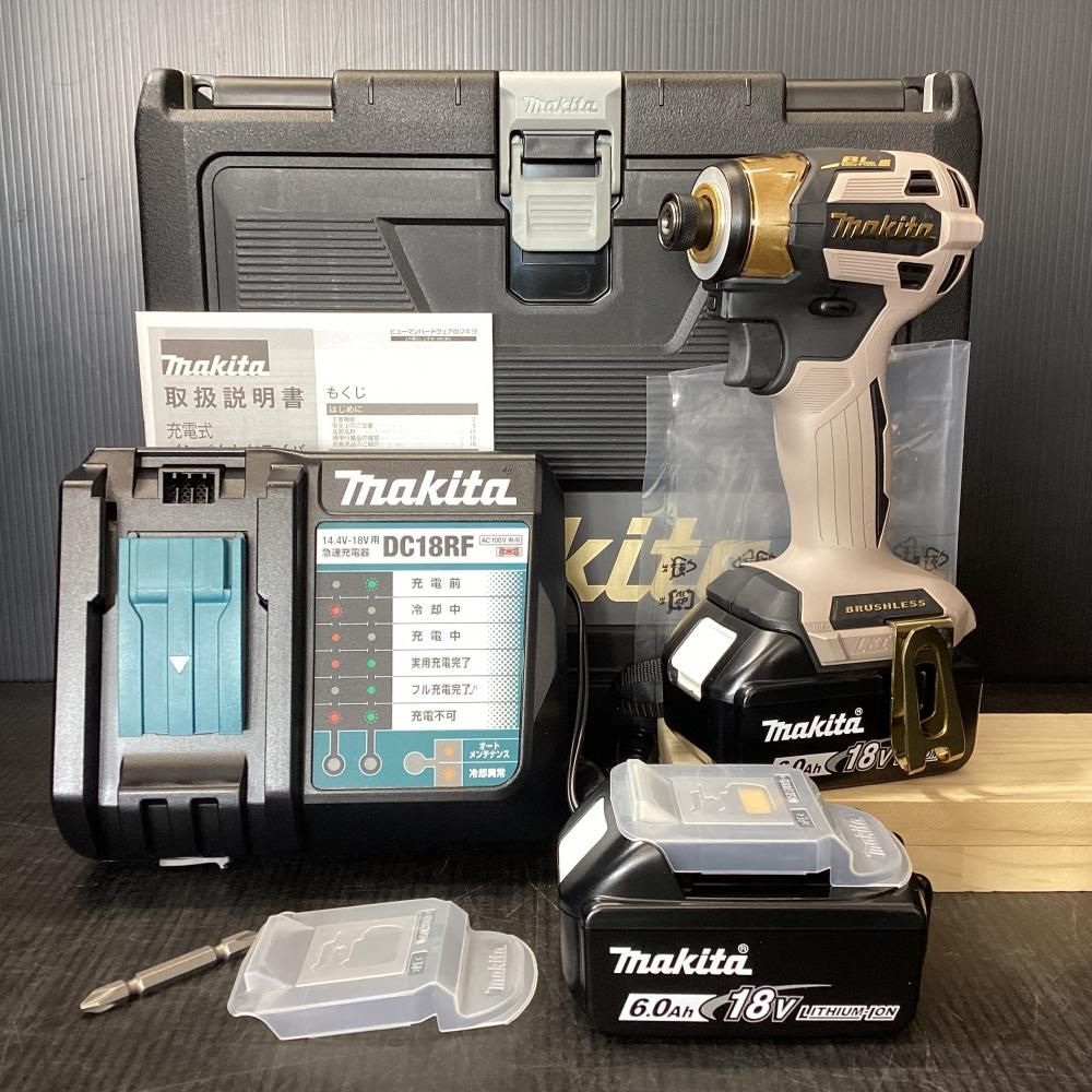 未使用 makita マキタ 充電式インパクトドライバ TD149DRFXB ブラック
