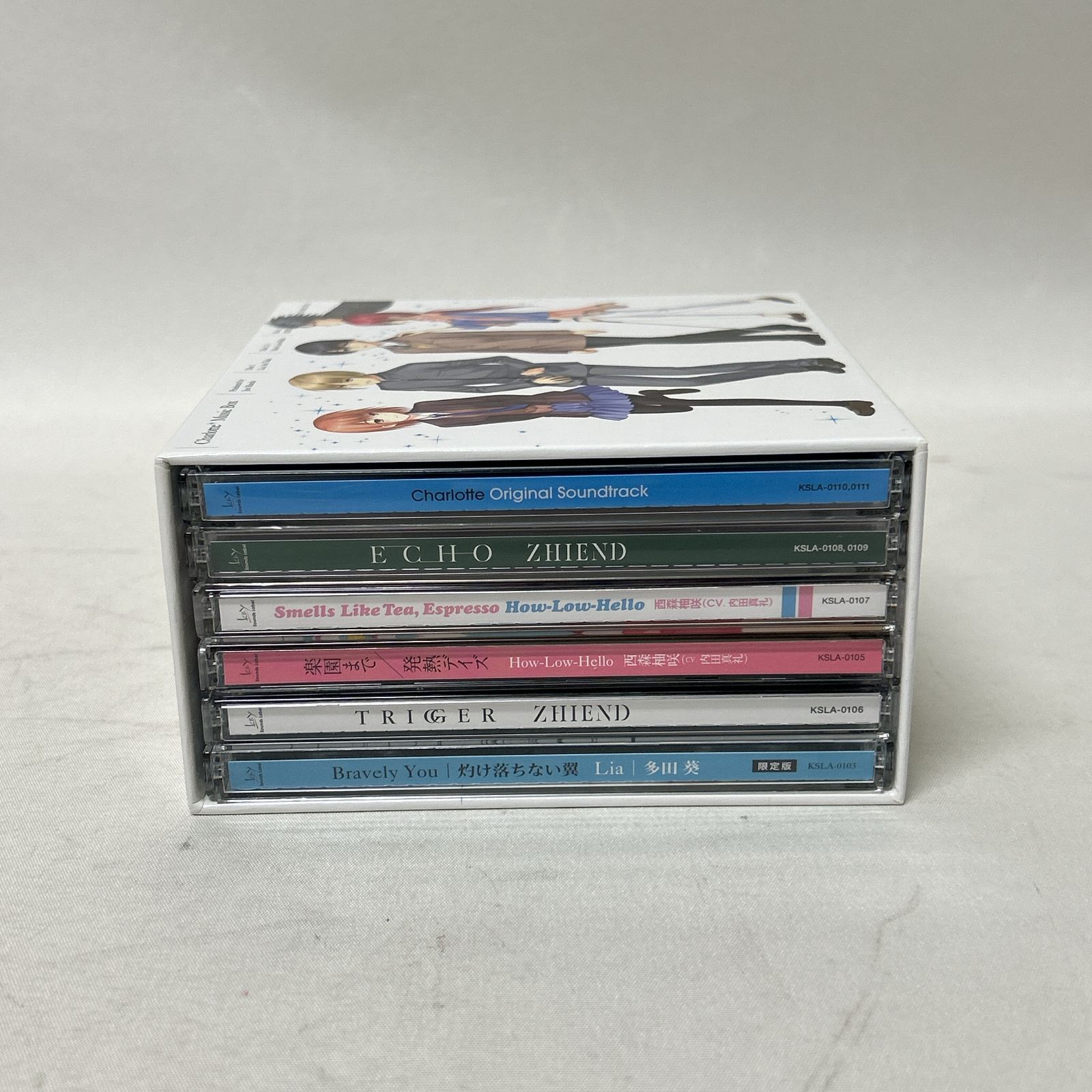 浜館20-1284] Charlotte Music Box アニメ 『シャーロット』 CD 6枚組