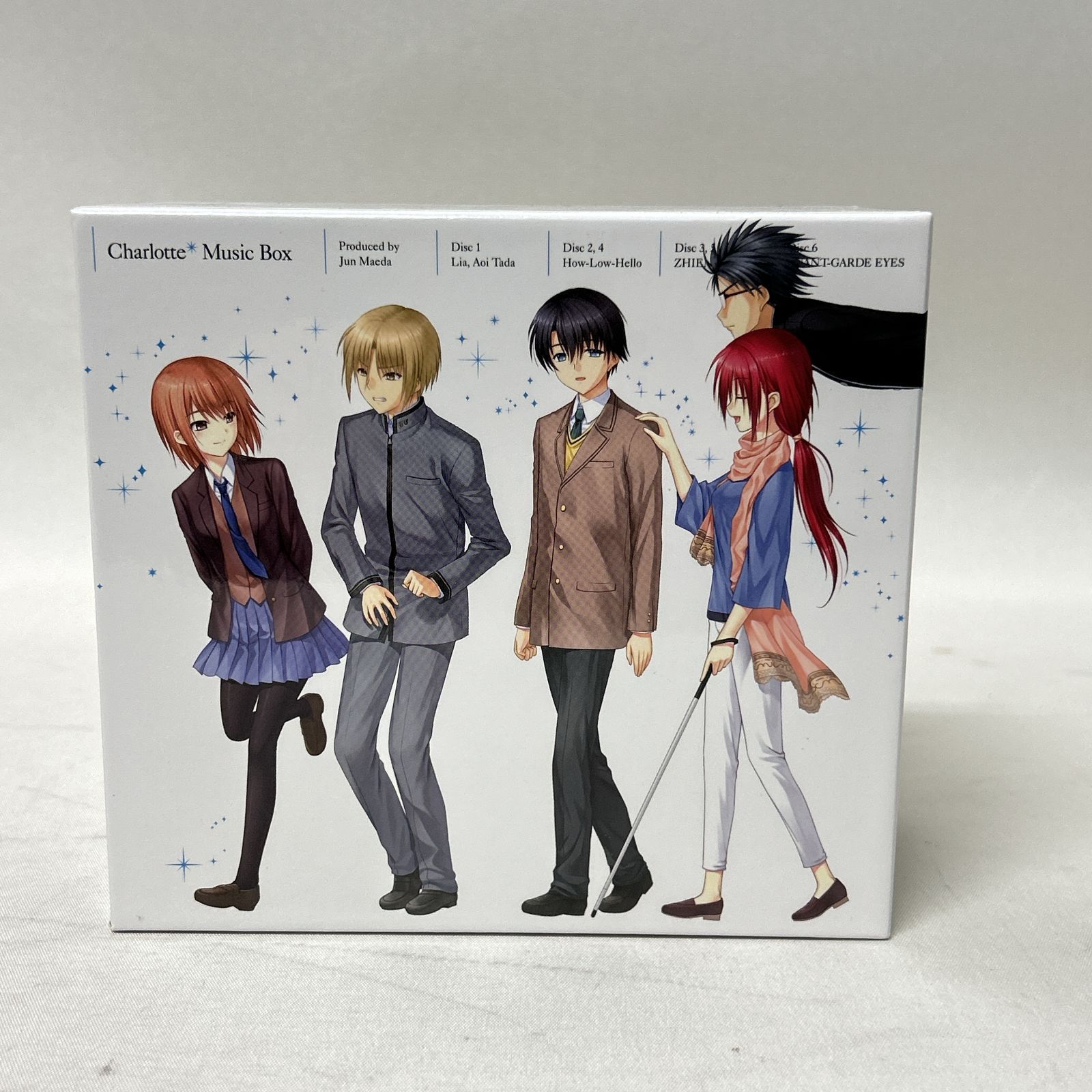 CD アニメ Charlotte シャーロット Music Box 浜館20-1284] Charlotte Music Box アニメ 『シャーロット』 CD 6枚組 アニメ