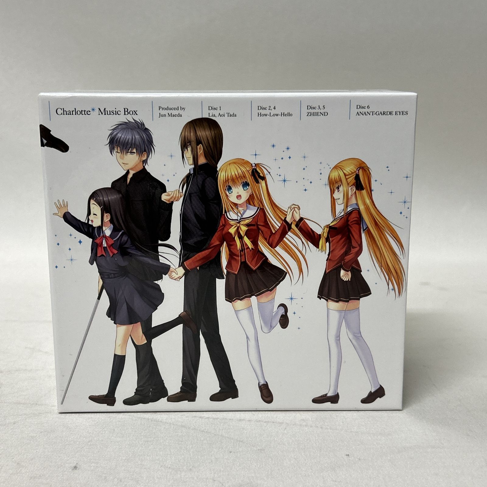浜館20-1284] Charlotte Music Box アニメ 『シャーロット』 CD 6枚組