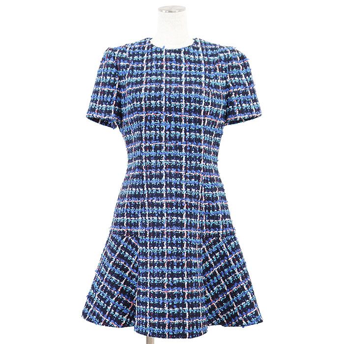 極美品】LOUIS VUITTON ルイ・ヴィトン ワンピース ツイード 2022AW LV