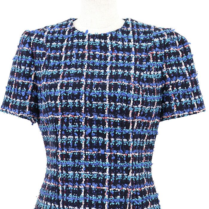 極美品】LOUIS VUITTON ルイ・ヴィトン ワンピース ツイード 2022AW LV