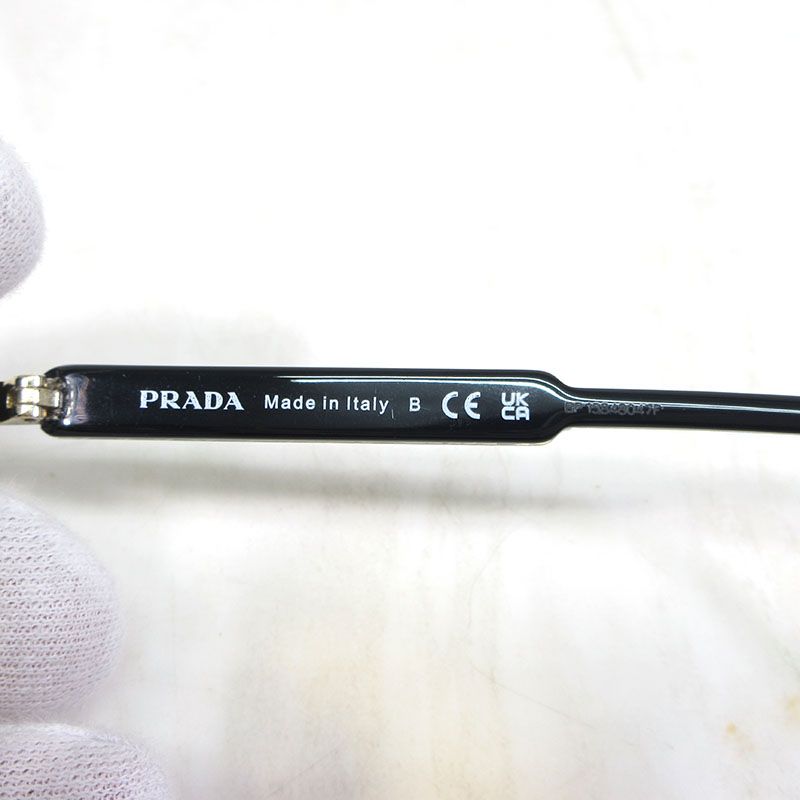 三重本店】 中古 PRADA | プラダ SPR17Y AAV-07M プラダロゴ