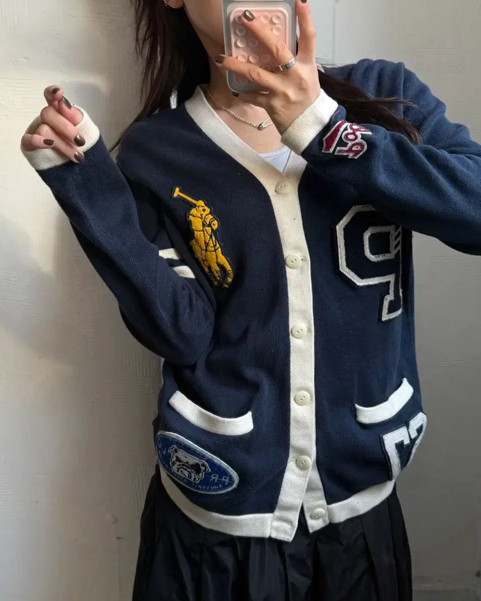 Polo ポロ ラルフローレン 新モデル ビックポニー レターマン ワッペン