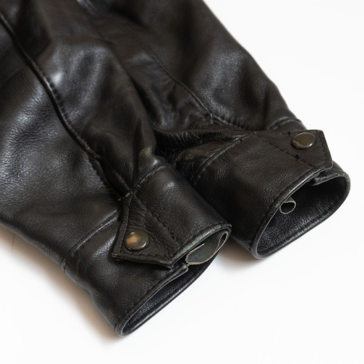 美品】 VANSON 【MODEL TT レザー モーターサイクルジャケット】40