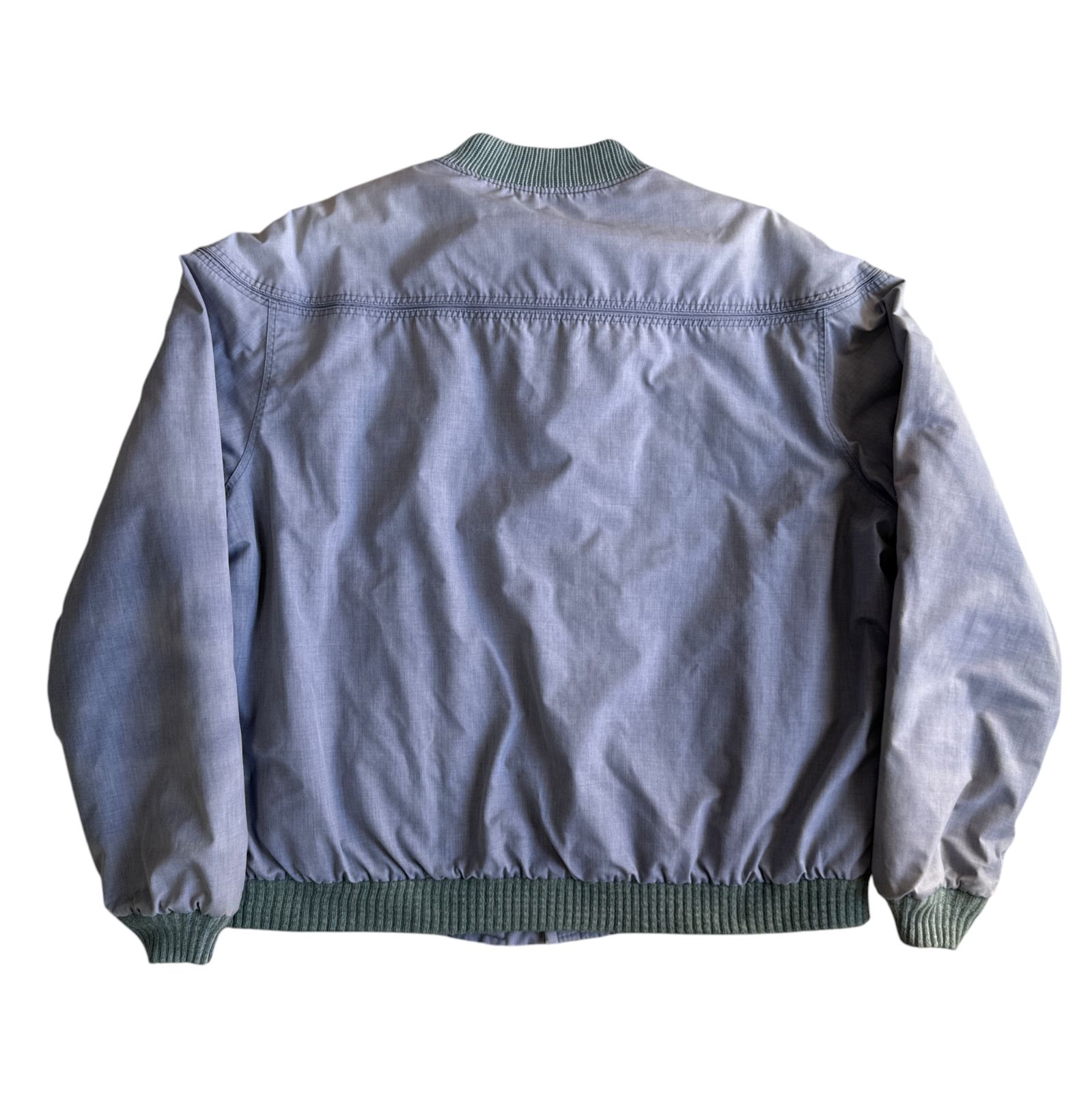70s Derby Of San Francisco Derby Jacket ネイビー ブルー フェード 
