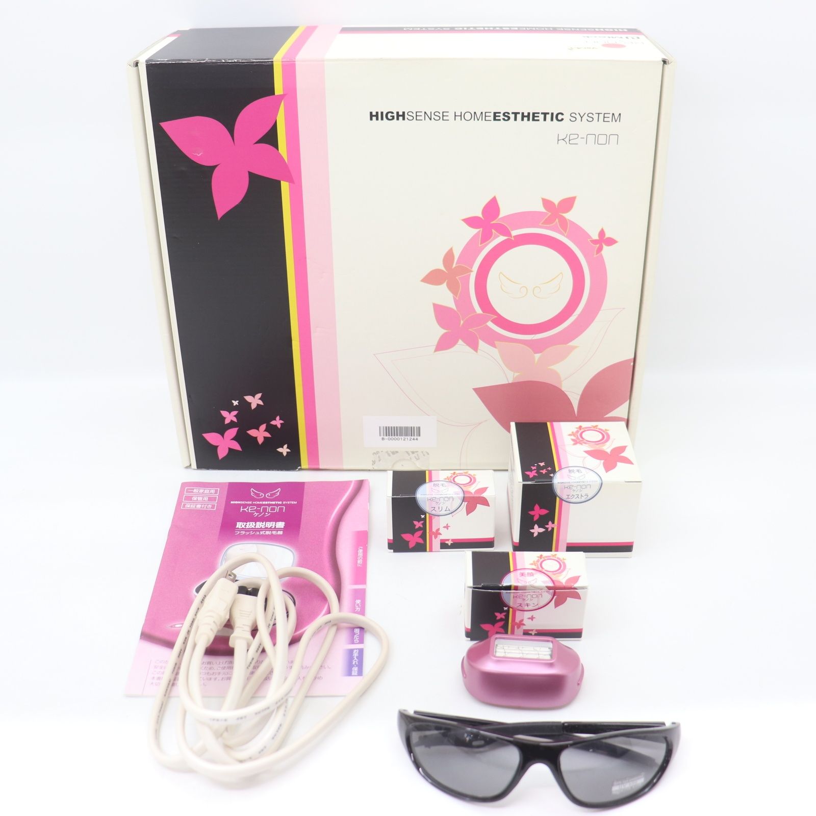 ITI2PWLKIFUO Ke-non ケノン フラッシュ式脱毛器 NIPL-2080 Ver.4.1