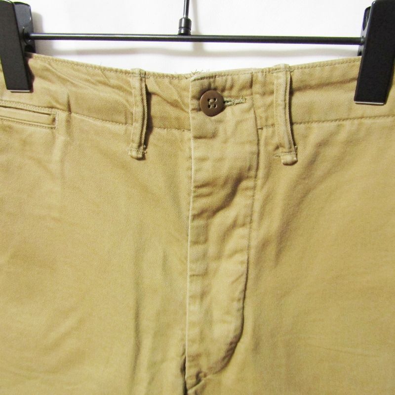 RRL ダブルアールエル ハンドツイルチノ トラウザーズ MILITARY RT