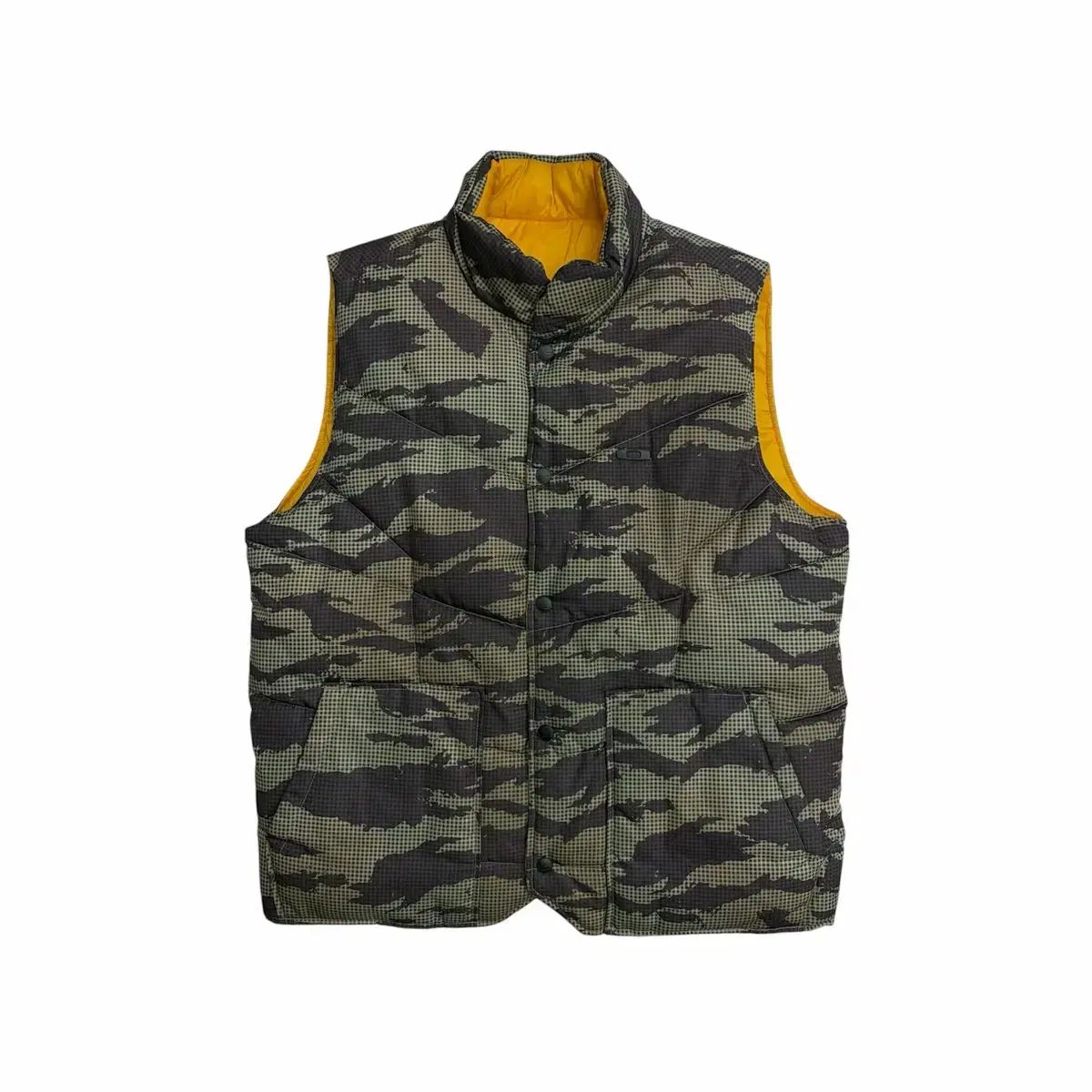 Oakley カモフラージュ ダウンベスト OAKLEY カモフラ柄 総柄 ダウンベスト メンズL OAKLEY（オークリー）の