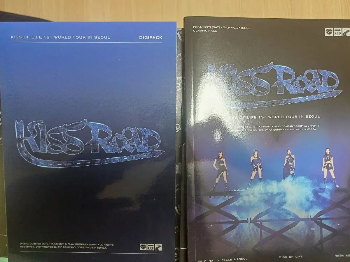 KISS OF LIFE キスオブライフ KIOF ワールドツアー SEOUL ソウル ブルーレイ トレカ