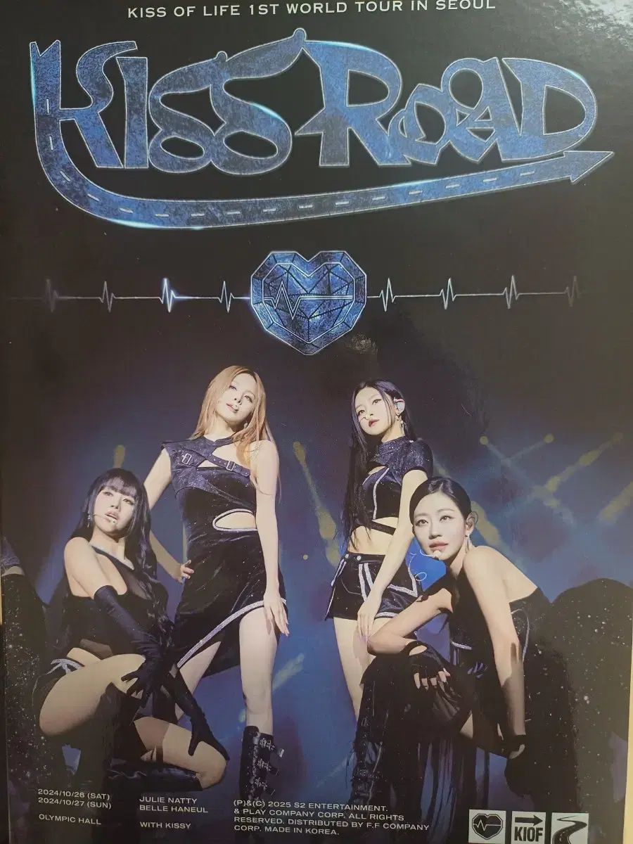 KISS OF LIFE キスオブライフ KIOF ワールドツアー SEOUL ソウル ブルーレイ トレカ
