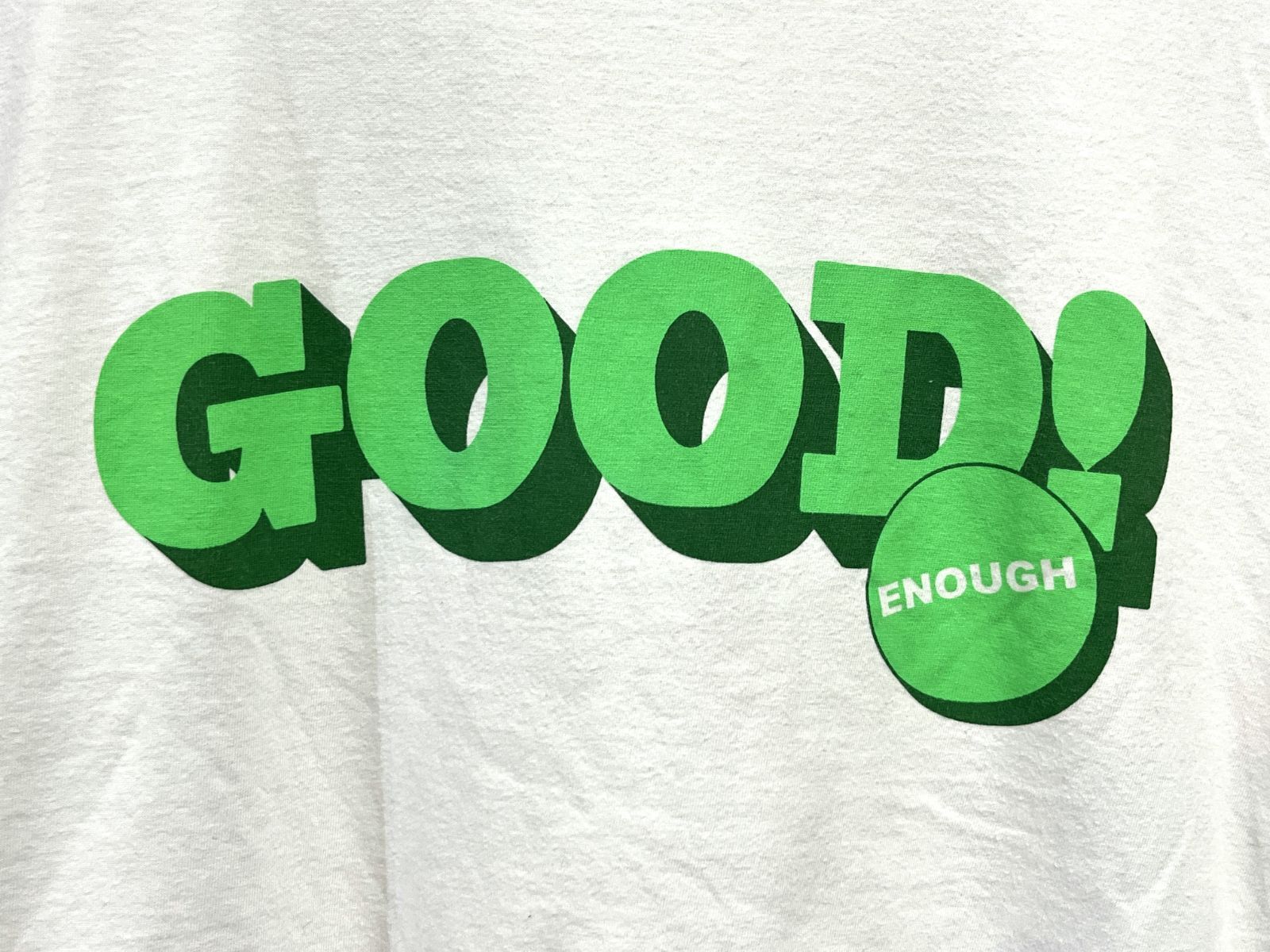 GOODENOUGH｜グッドイナフ GOOD! TEE Tシャツ ヴィンテージ アーカイブ