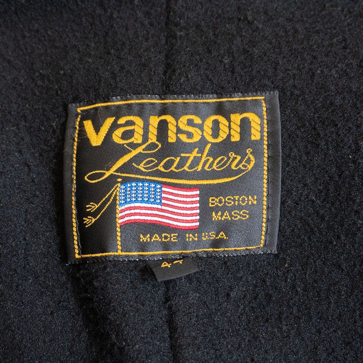 美品/ビッグサイズ】 VANSON 【MODEL B シングルライダースジャケット
