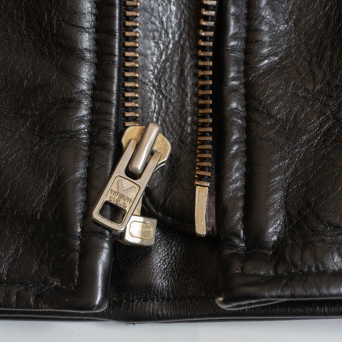 美品/ビッグサイズ】 VANSON 【MODEL B シングルライダースジャケット