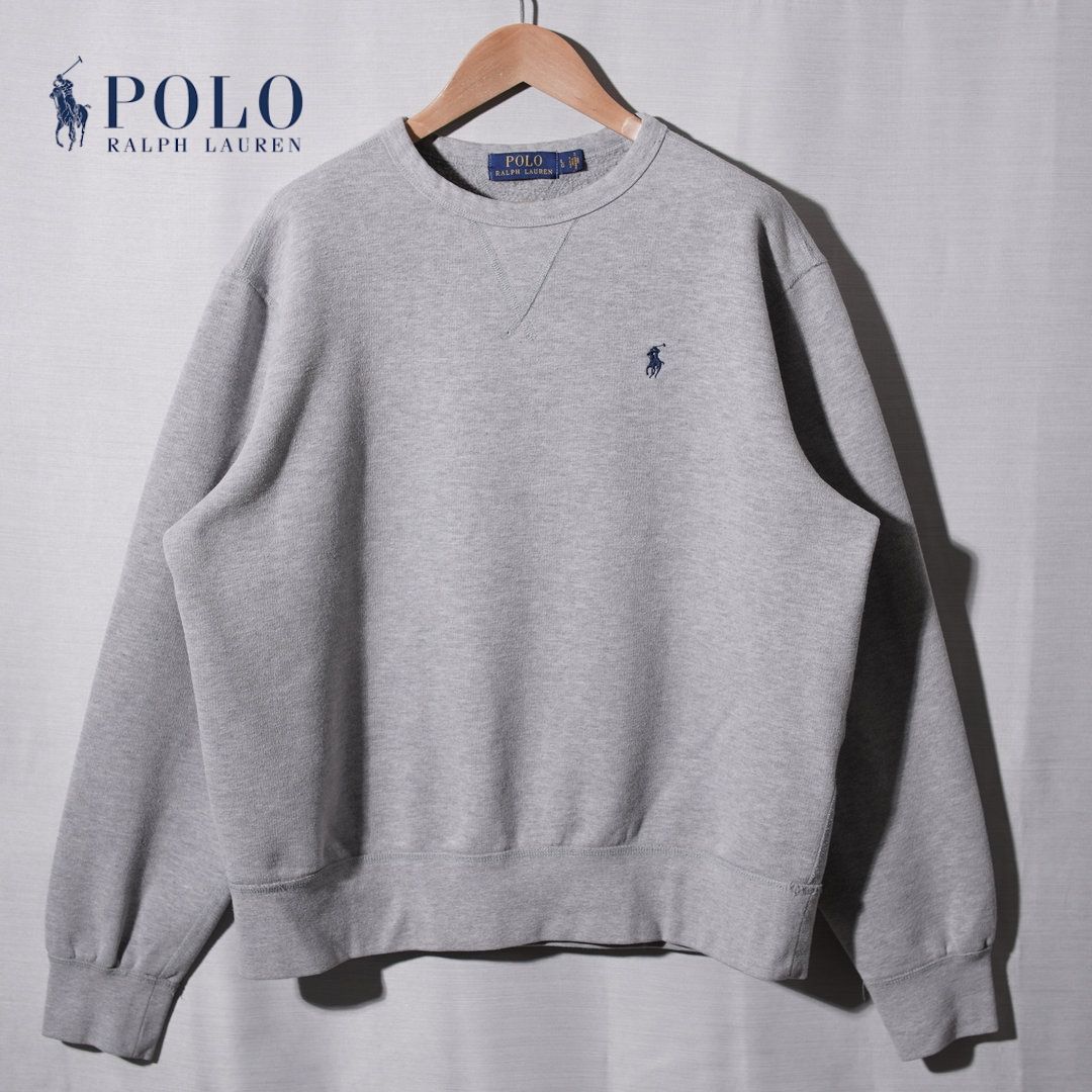 ポロラルフローレン POLO RALPH LAUREN スウェット L グレー ワン