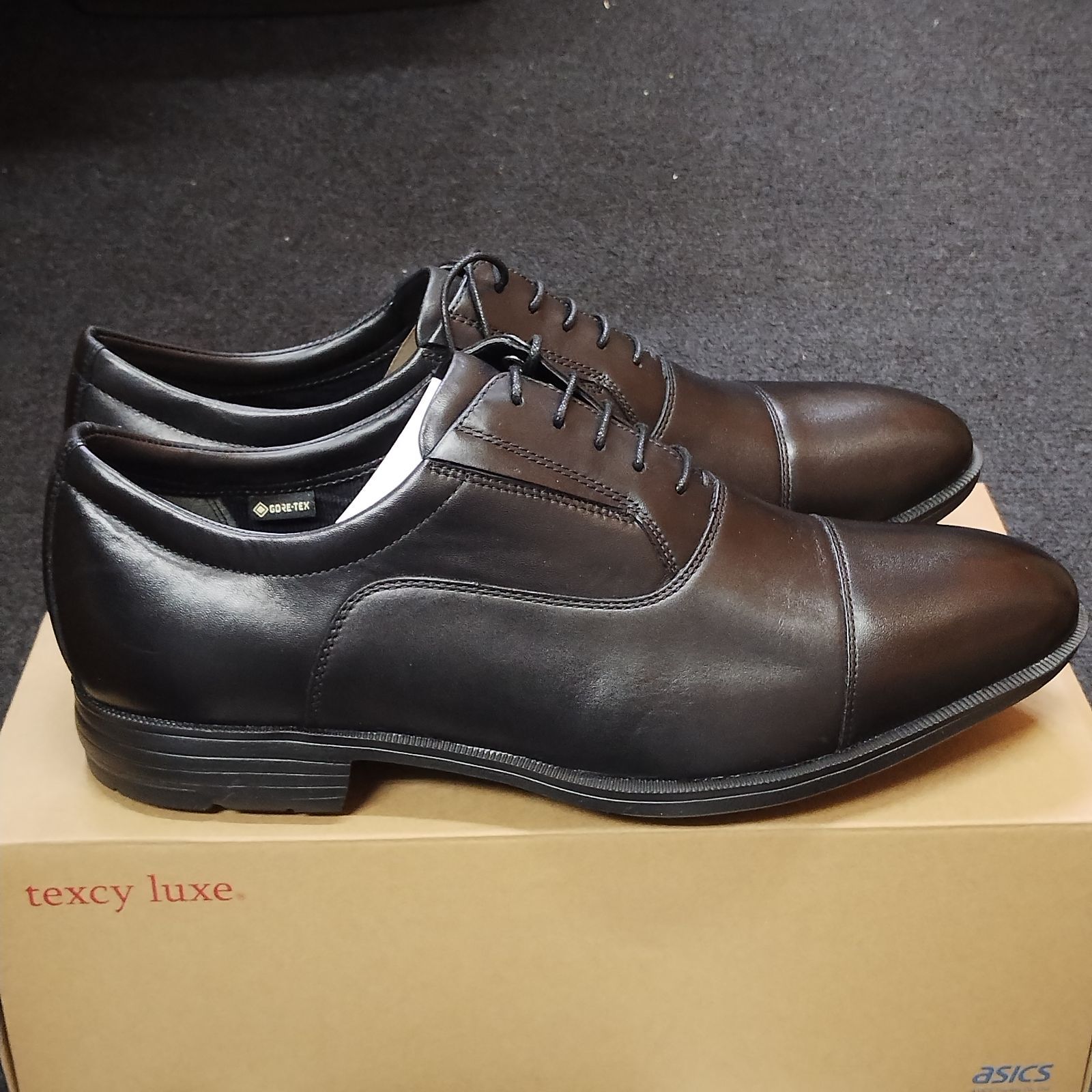 テクシーリュクス ビジネスシューズ 本革 TU-8005 ブラック 29cm TU-8005(24.0cm ブラック): texcy luxe（テクシーリュクス