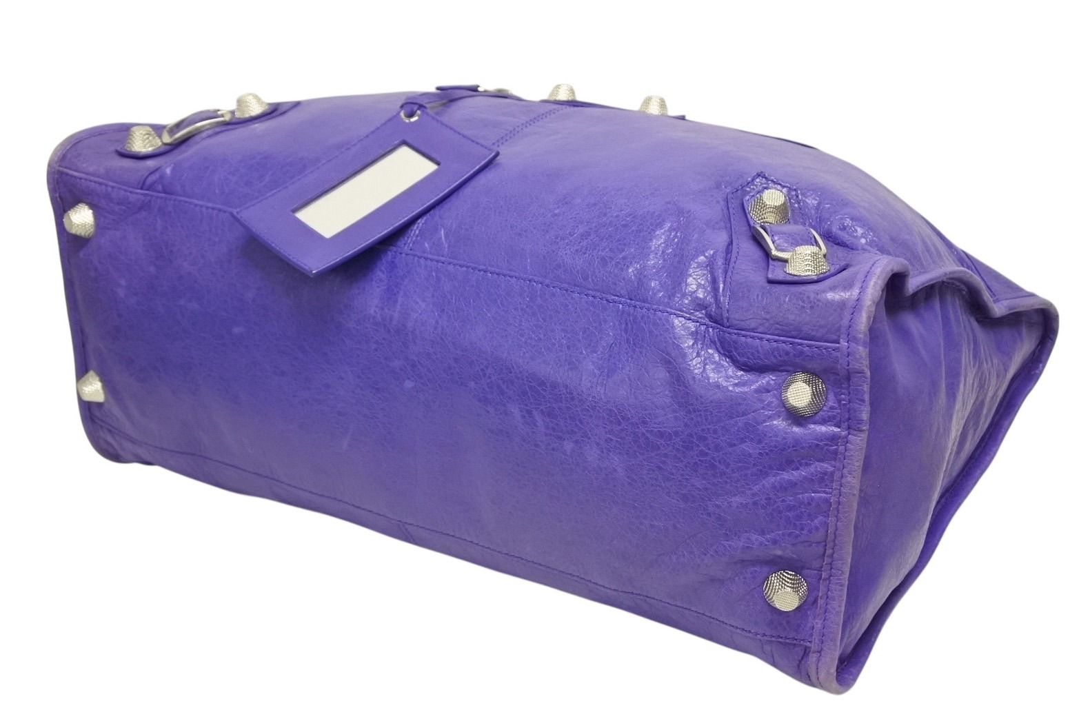 BALENCIAGA バレンシアガ　ジャイアントタウン 2WAYバッグ　パープル BALENCIAGA - BALENCIAGA バレンシアガ Giant City ジャイアント