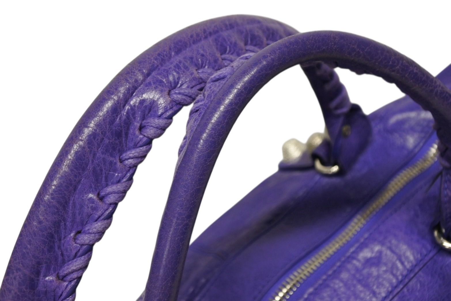 BALENCIAGA バレンシアガ　ジャイアントタウン 2WAYバッグ　パープル BALENCIAGA - BALENCIAGA バレンシアガ Giant City ジャイアント