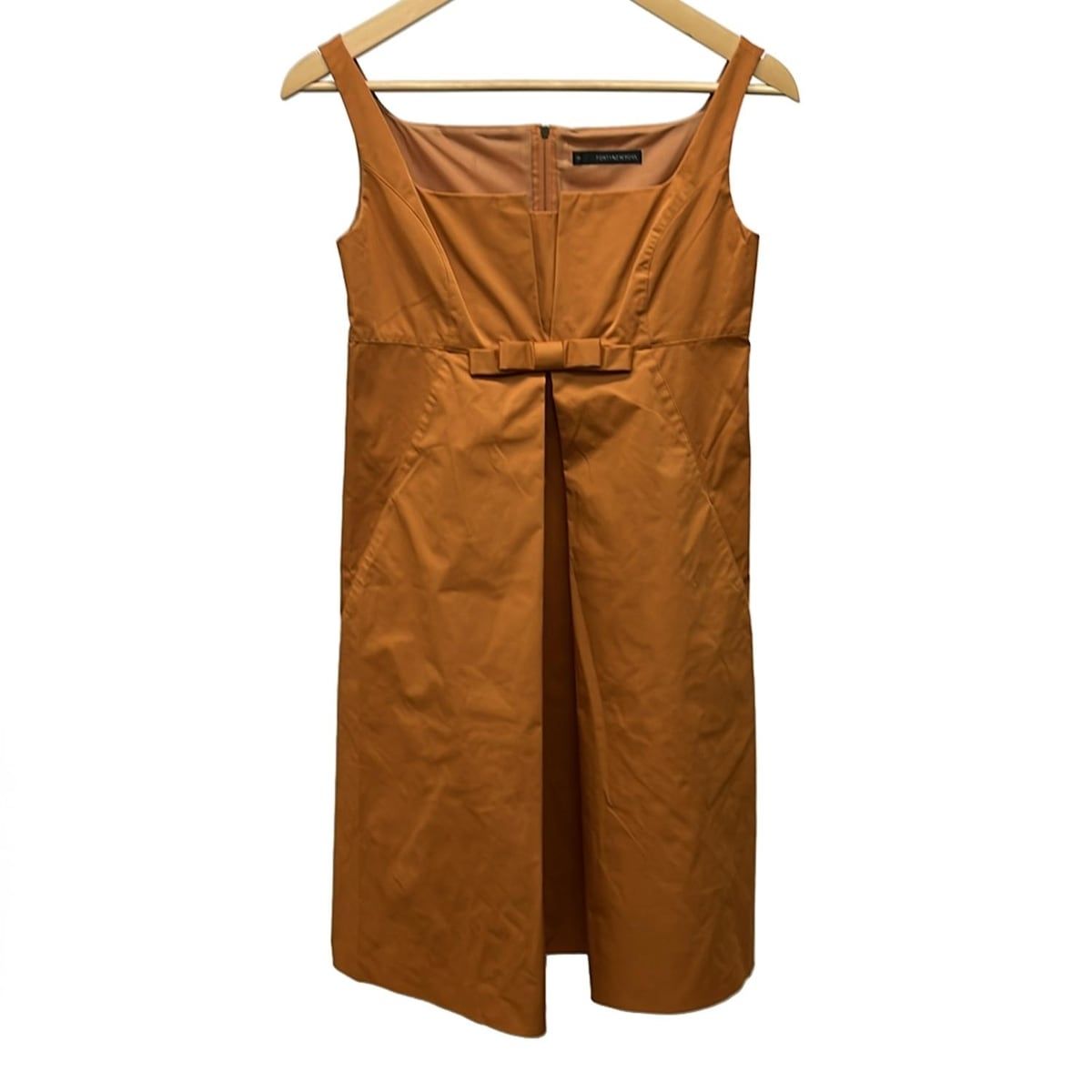 FOXEY ノースリーブワンピース 40 ブラウン FOXEY NEW YORK(フォクシーニューヨーク) ワンピース サイズ40 M