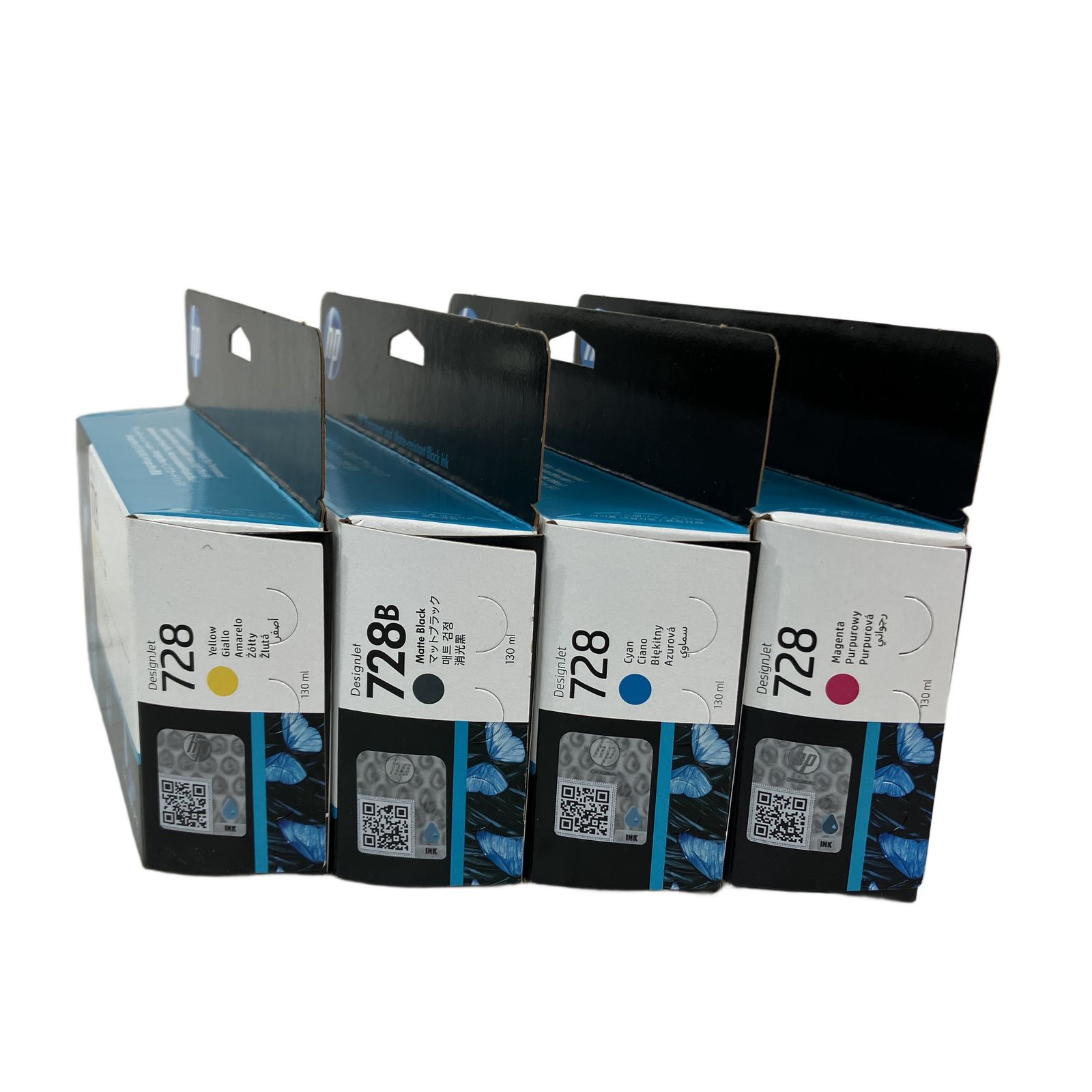 hp HP728 インクカートリッジ 純正 ブラック イエロー シアン マゼンタ