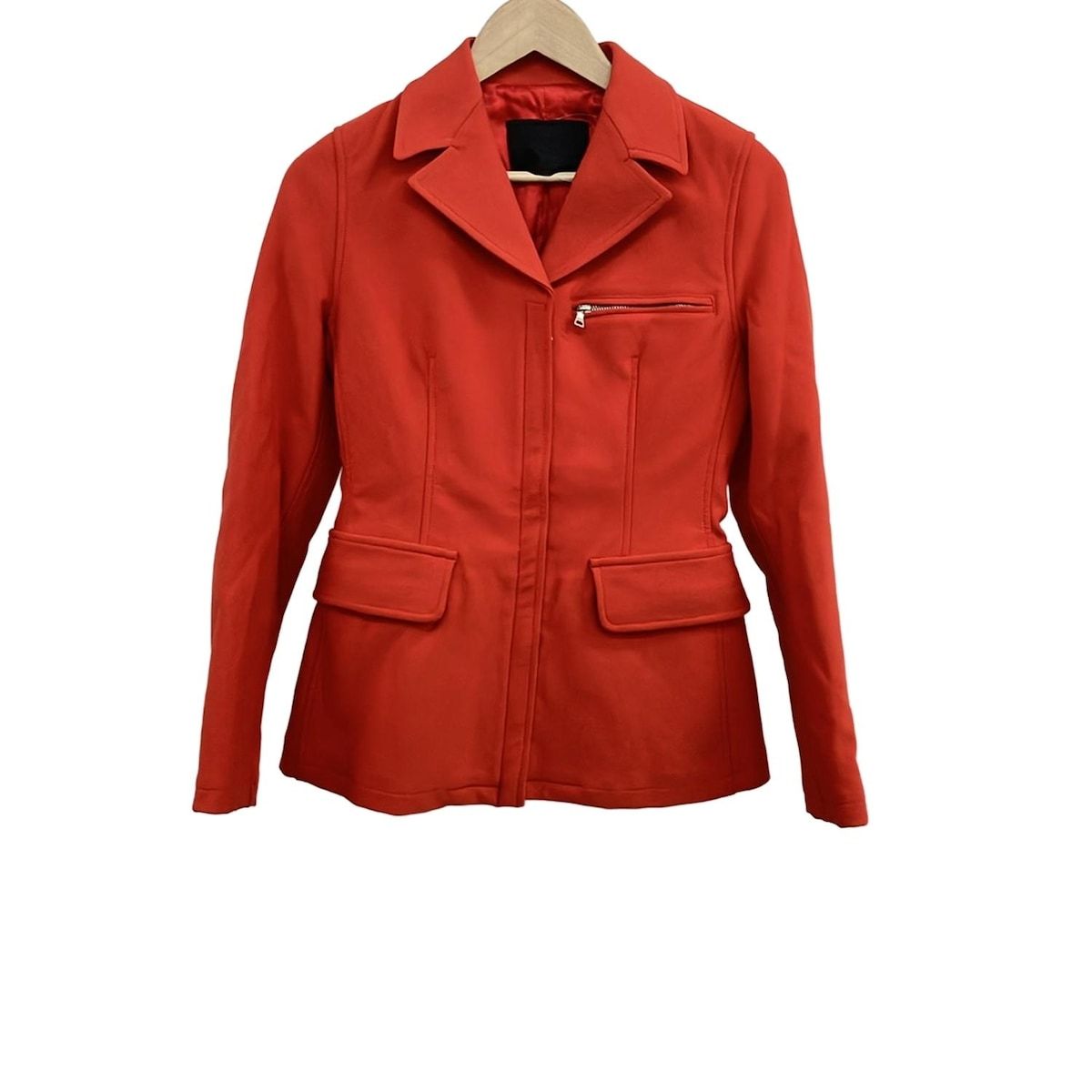 レディース PRADA レッド ブルゾン レディース