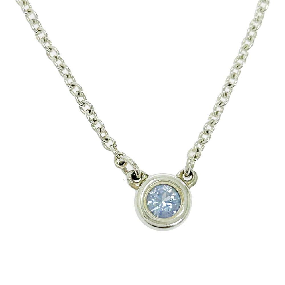 中古】TIFFANY&Co. ティファニー シルバー バイザヤード ネックレス