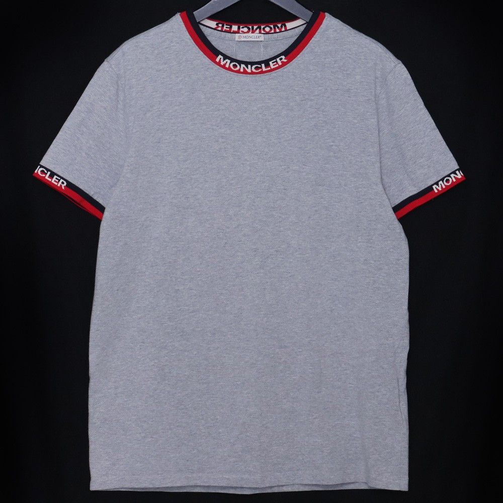 MONCLER リンガートリム Tシャツ Lサイズ グレー E10918000700 - メルカリ