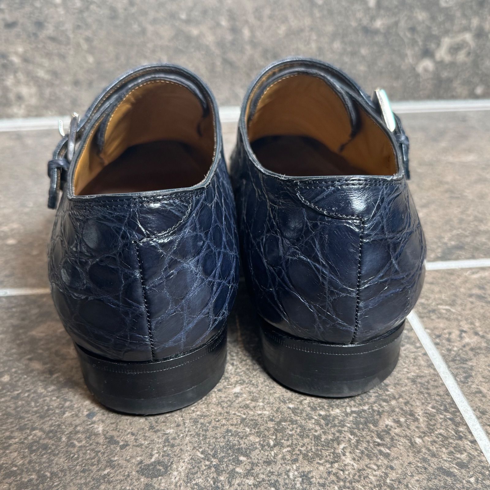 超希少】 Enzo Bonafe エンツォボナフェ【ダブルモンク】8.5 - メルカリ